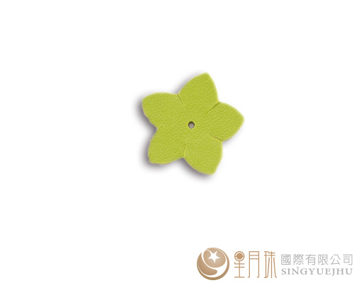 合成皮立體壓花-2.6cm-20片