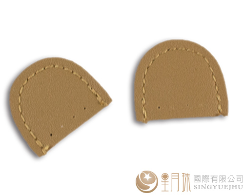 合成皮連接片-2.5x3cm-卡其09-2入