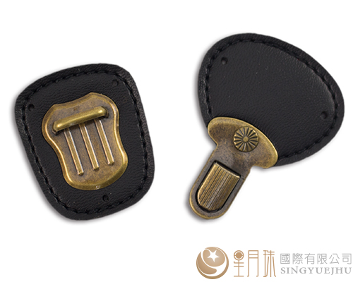 合成皮製-皮包扣