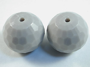 射出珠-20mm-灰色-約47顆