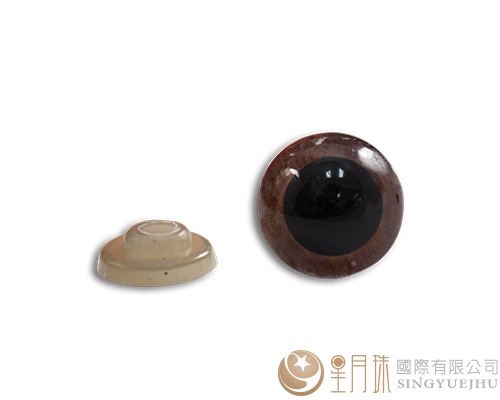 玩偶眼睛-圓(雙色)14mm-8入