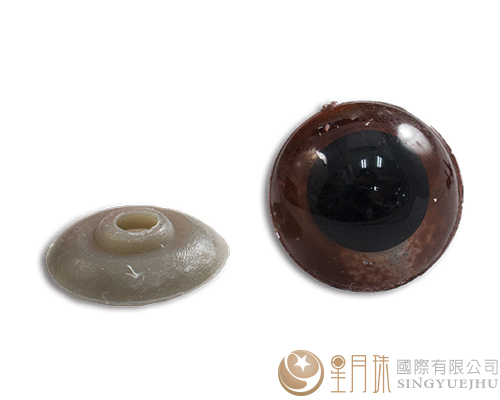 玩偶眼睛-圓(雙色)20mm-4入