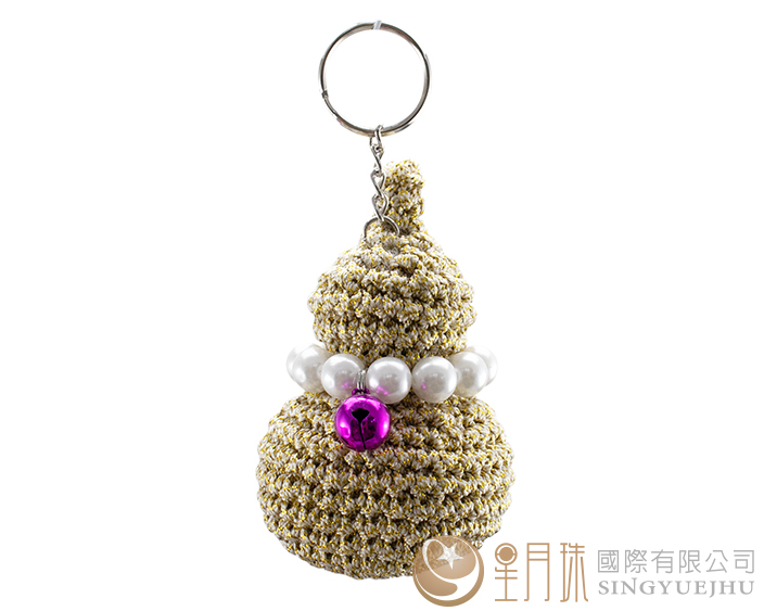 吉祥葫芦吊饰材料包-1入 黄(C0027) 